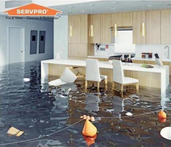 Here to Help - flooded kitchen